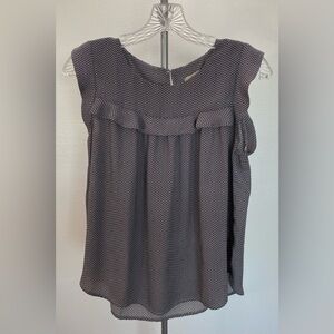 LOFT sleeveless blouse, MP